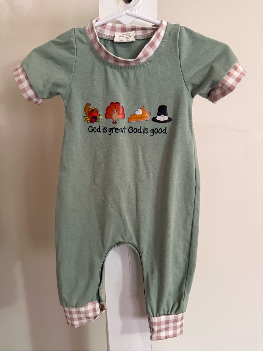 Good is Great - God is Good Thanksgiving Romper